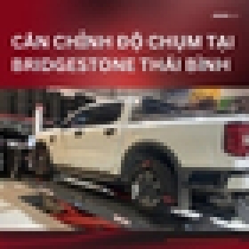 Cân chỉnh độ chụm bánh xe cân bằng thước lái ô tô tại Thái Bình